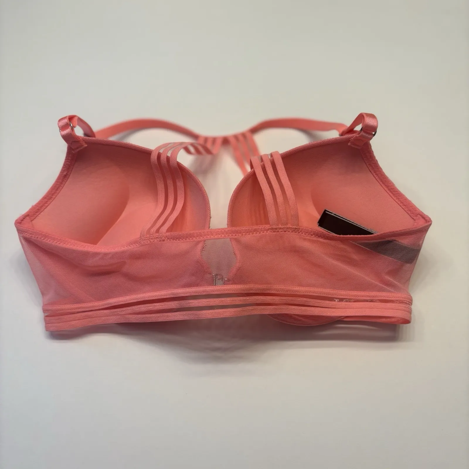 Victoria's Secret Bombshell Plunge Super Push-up Bra 34C Lace Front Closure NEW - Image 6