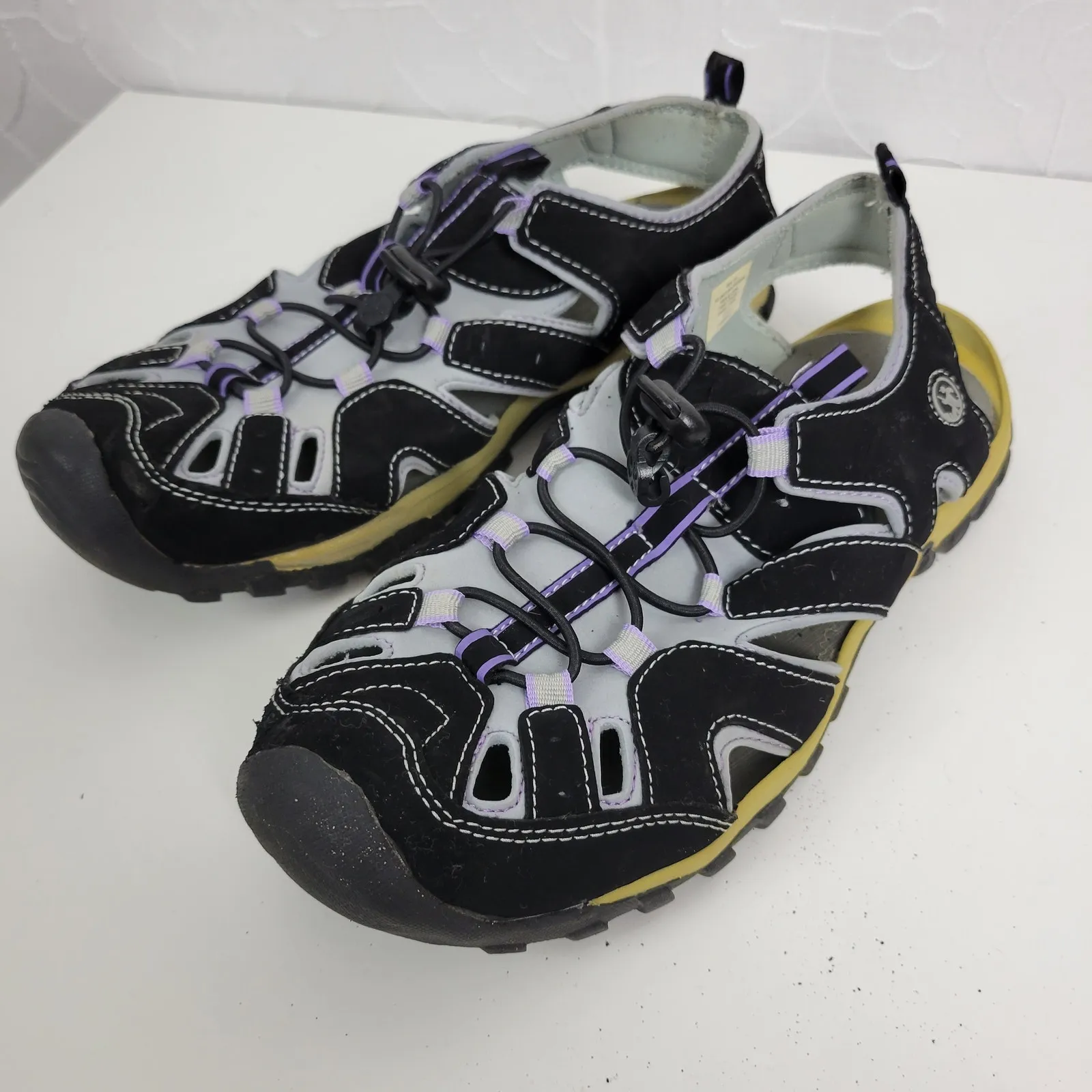Northside Womens Sandal Shoes Size 10 Gray Geometric Synthetic Sport‎ Trail - Image 7