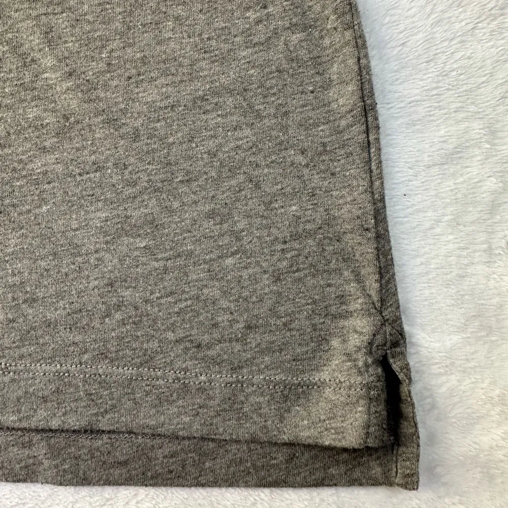 Sailboats Sail Team 3/4 Sleeve Top in Gray/White/Pink - Size Medium - Image 2