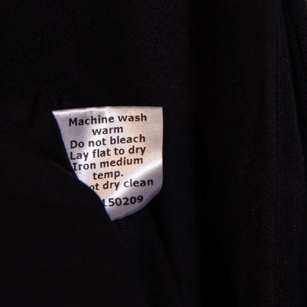 La Ligne Women's Andie Cotton Crew Neck Short Sleeve Tee Shirt Midi Dress Black - Image 3