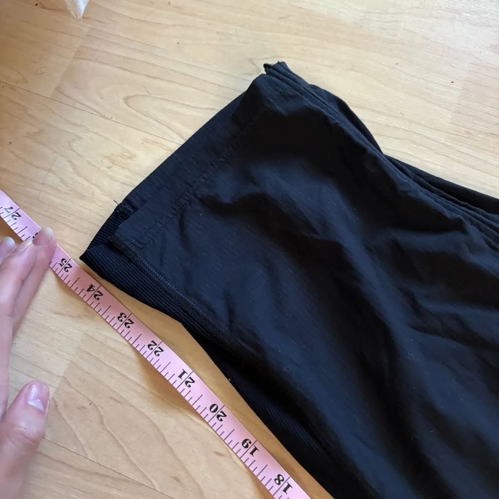 LULULEMON Dance Studio Mid-Rise Crop‎ 25" Black Size 10 - Image 11