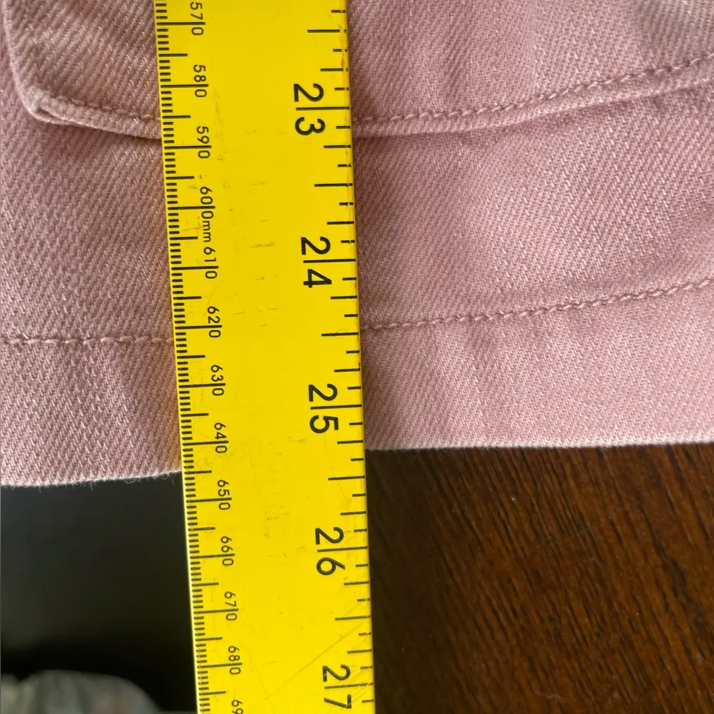 Old Navy Pink Utility Jacket Classic Collar Lightweight - Image 9