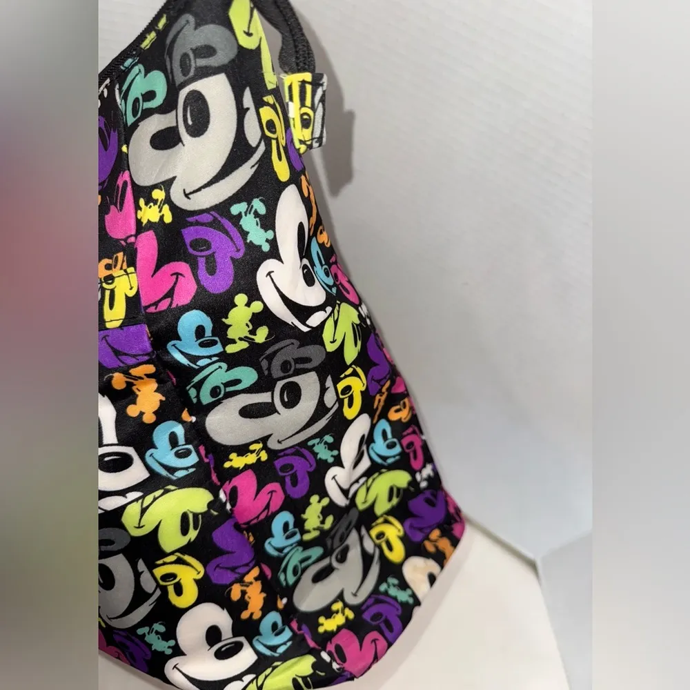 Authentic Disney Parks‎ Waterproof Multicolor Nylon Mickie Tote - Image 5