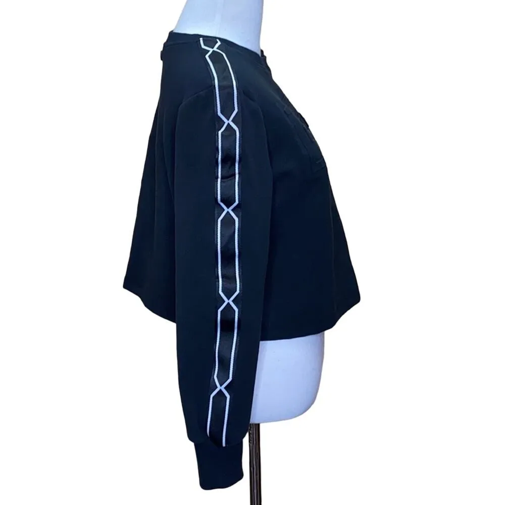 Hunter x Target Crop Sweatshirt Black XS - Image 8