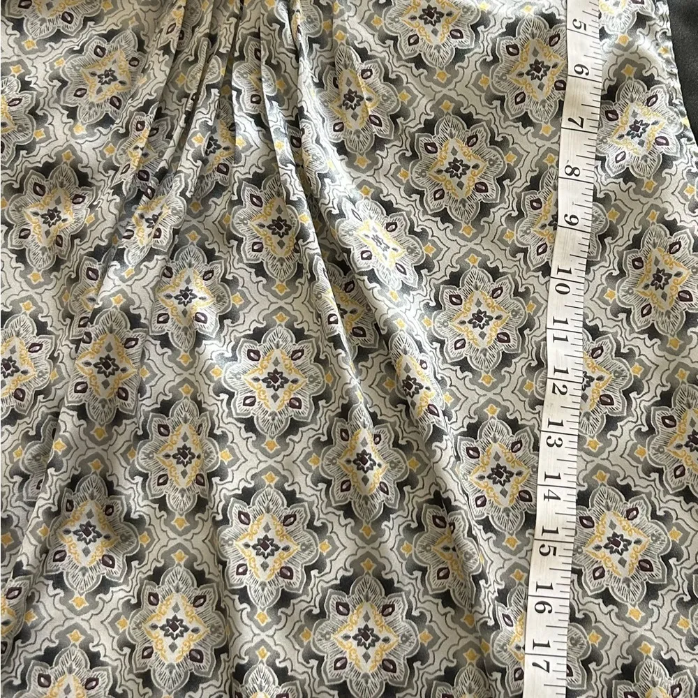 Laura Scott Gray Boxy Blouse with Elegant Pattern-Vintage Sears w/tags-gorgeous - Image 12