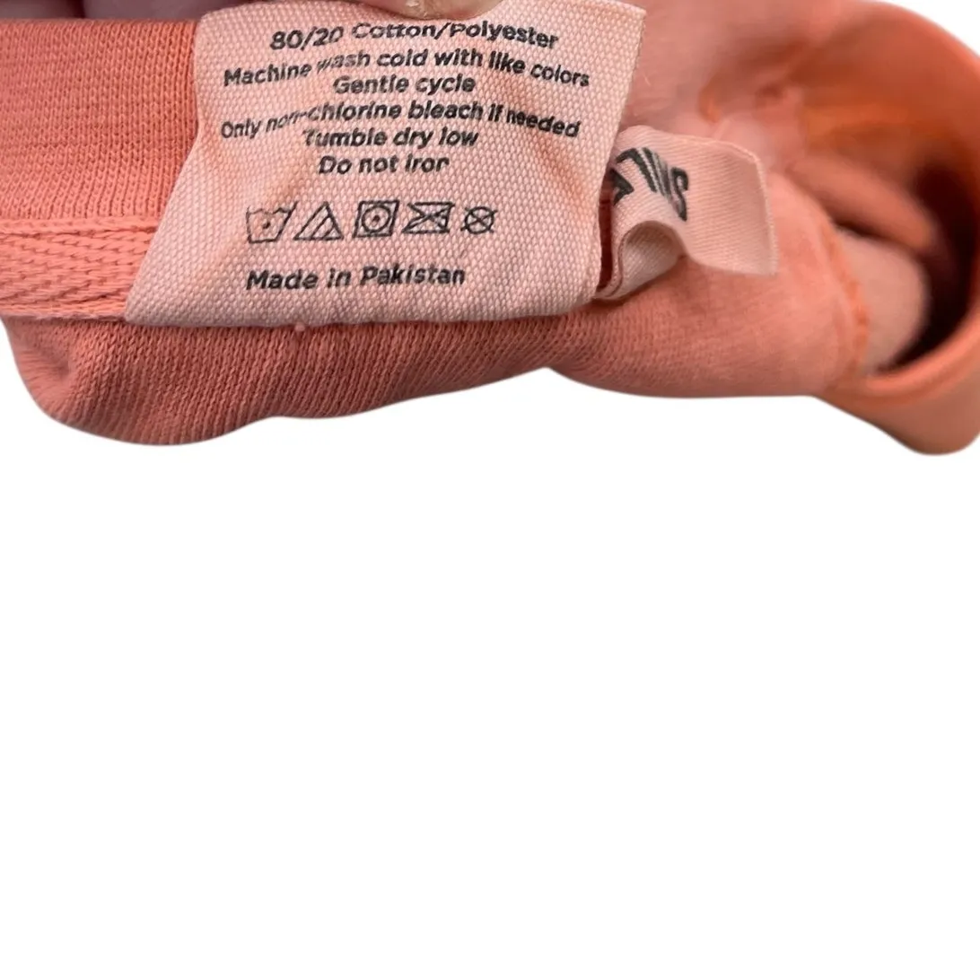 Montauk The End Crewneck Sweatshirt Spell Out Vintage‎ Style Coral Orange XXL - Image 8