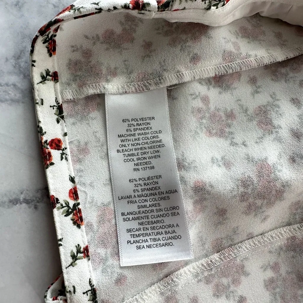 Danielle Bernstein Floral Cropped Tank Top - Image 7