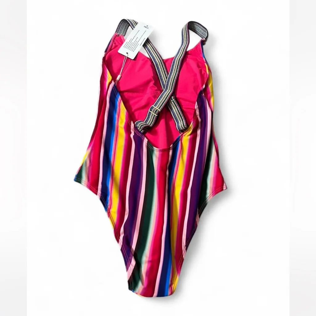 ‎Rainbow One Piece Swimsuit Purple - Image 7