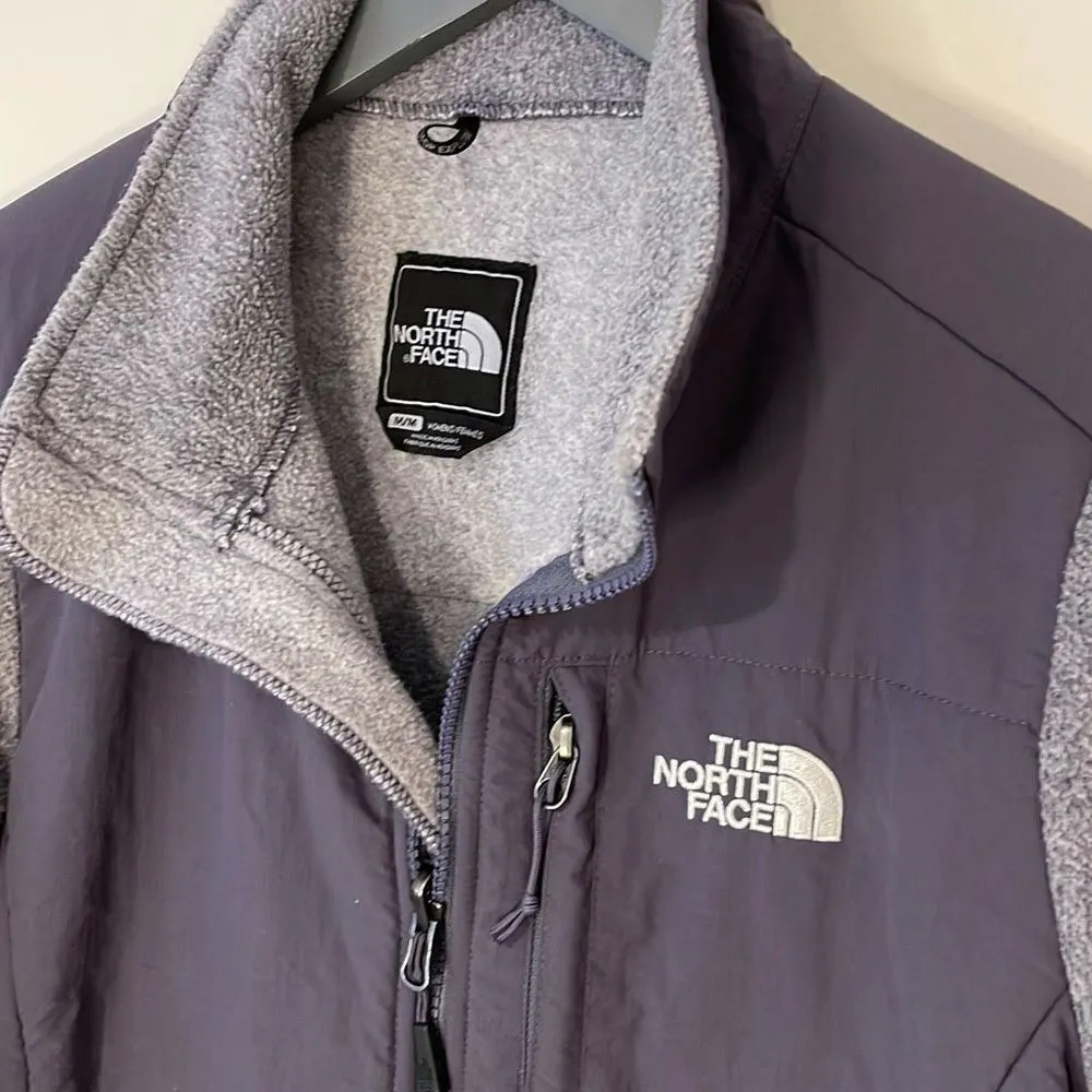 The North Face Polortec Womens‎ Jacket Gray Purple Medium - Image 4