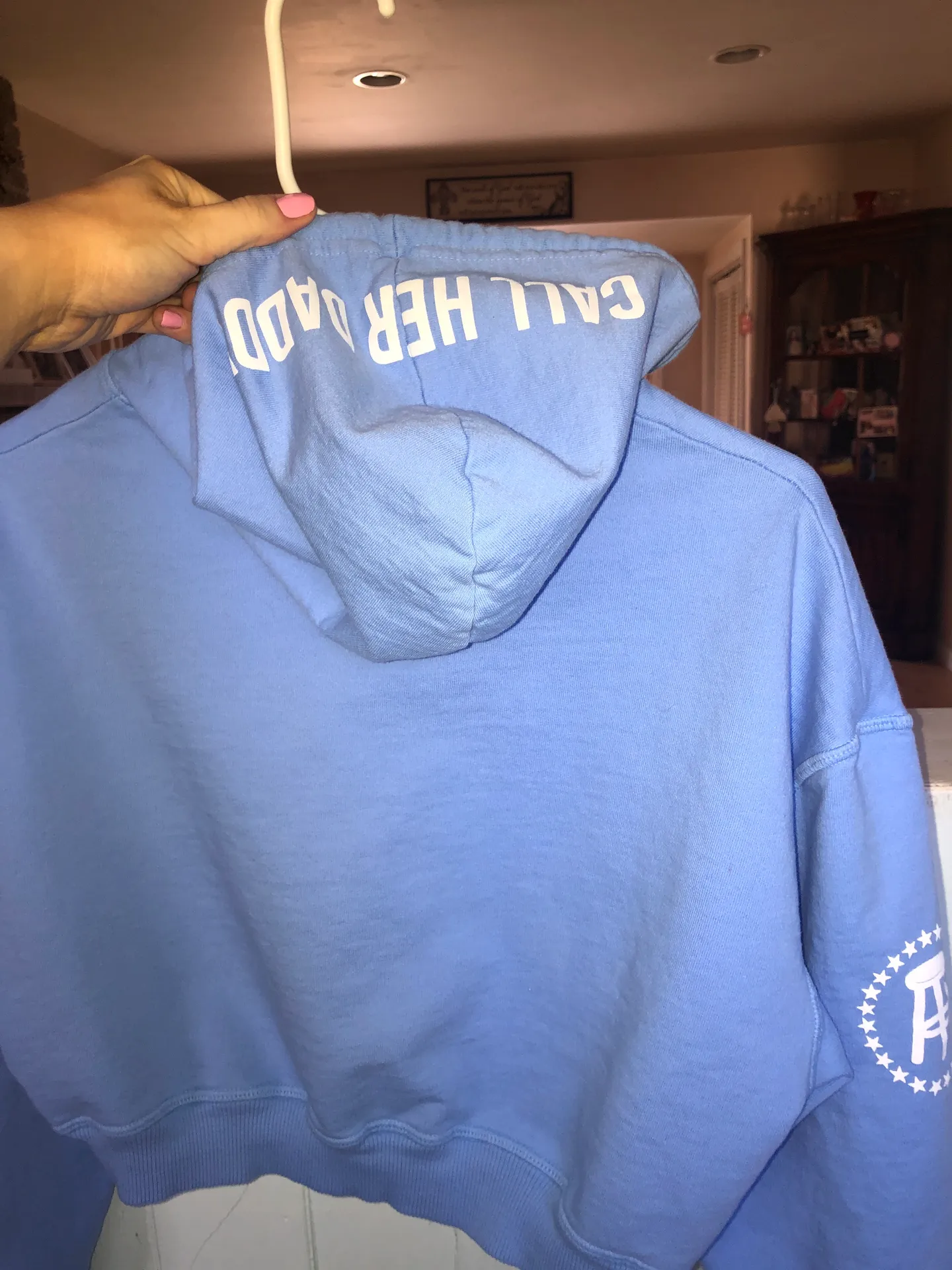 Barstool Sports Call Her Daddy “I Am Unwell” Cropped Sweatshirt - Image 3