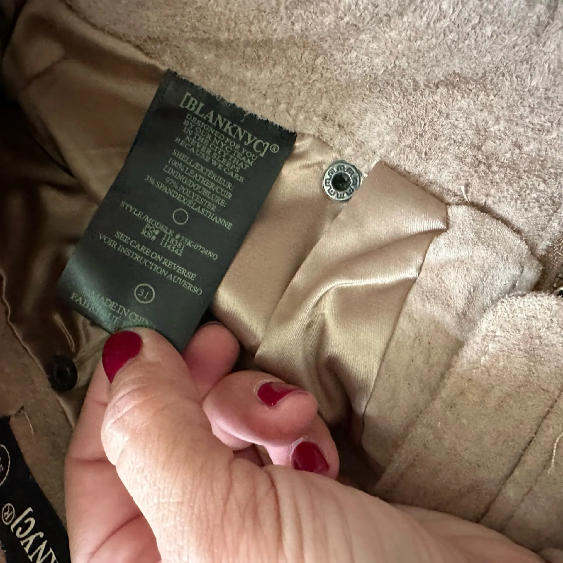 Blank NYC Run For‎ It Suede Skirt-NWT - Image 5