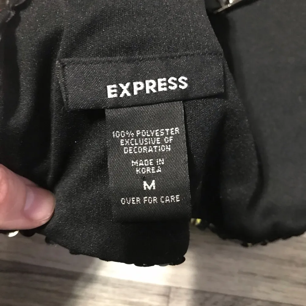 🌿Express Backless Sequins w/Buckle straps; medium - Image 5