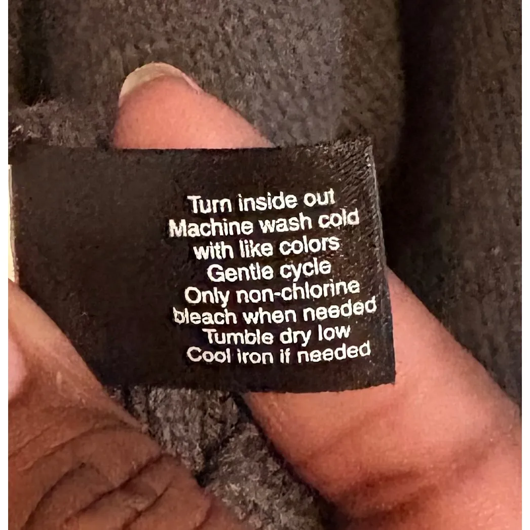 Lane Bryant Gray Fair Isle‎ Mock Neck Sweater Dress Plus Size 22 24 - Image 10