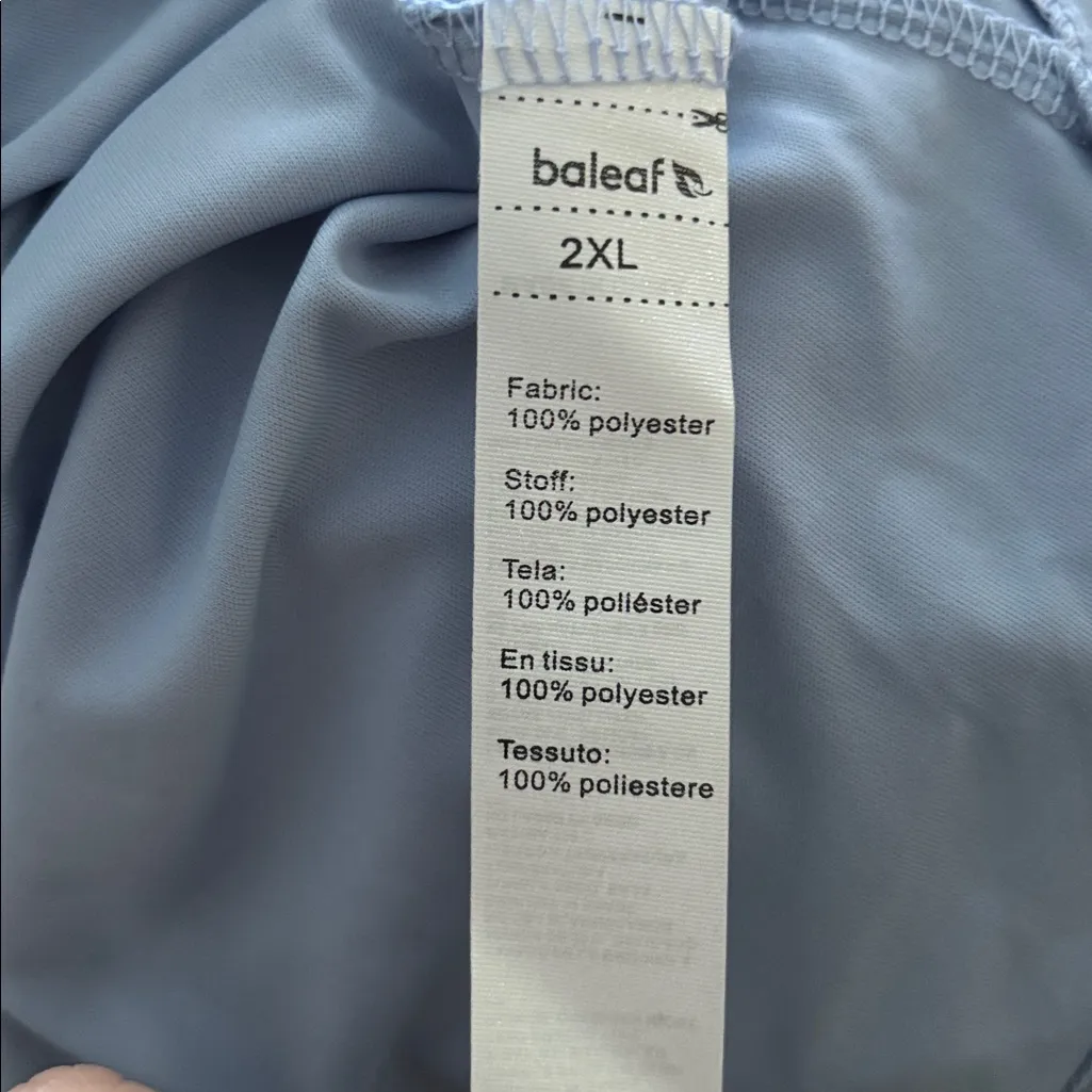 Baleaf Women's UPF 50+ Lightweight Sun Hoodie Sz L Kentucky Blue Active Cycling - Image 7