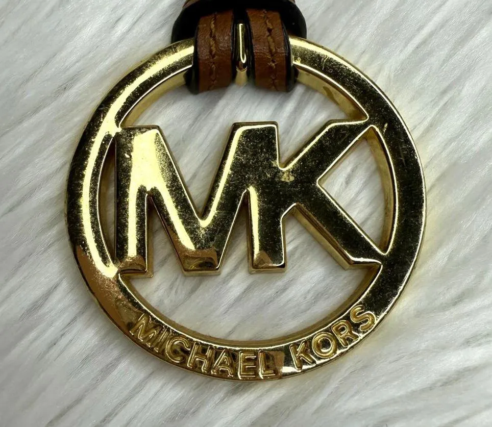 Michael Kors Brown Gold Bag Charm - Image 2