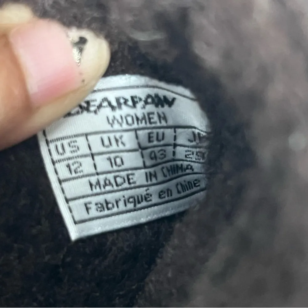 Bearpaw Casual Boots 12 Harmony Chocolate Hibertech nwot suede wool sheepskin - Image 12