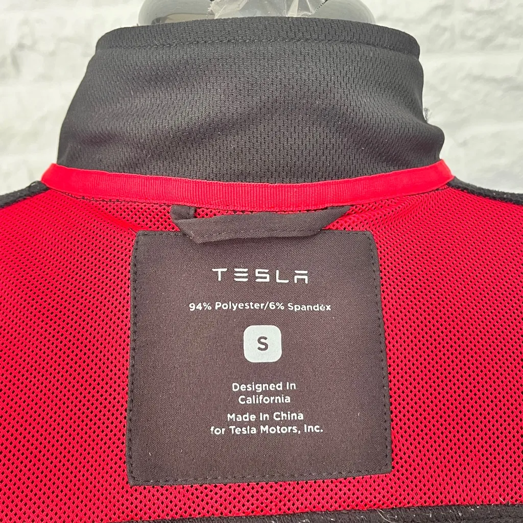 Tesla  Corp Black Soft Shell Jacket, Size S - Image 6
