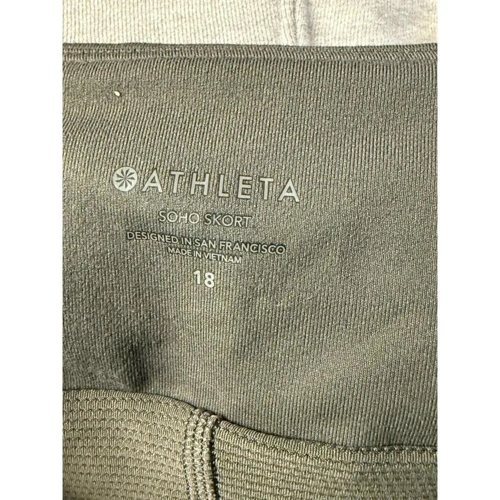 Athleta SoHo Skort Olive green size 18 - Image 6