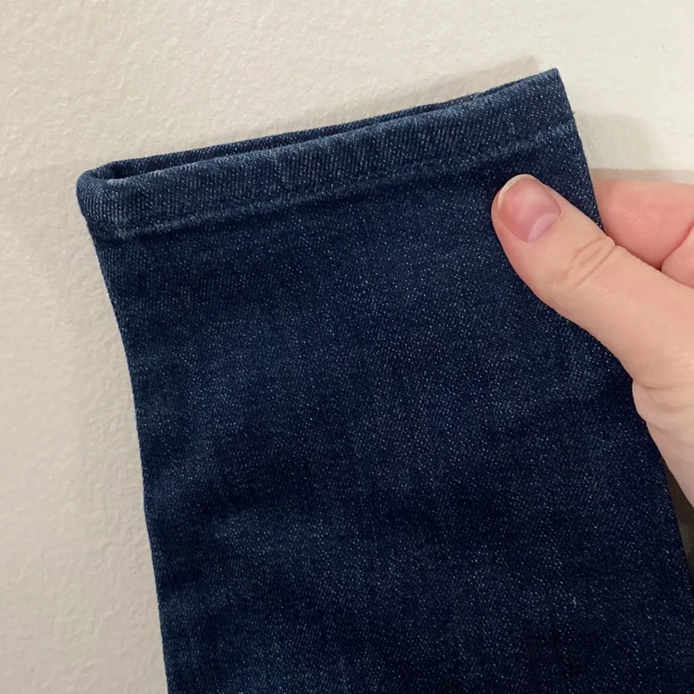 Ann Taylor Factory modern ankle length slim dark wash jeans size 0 Blue - Image 7