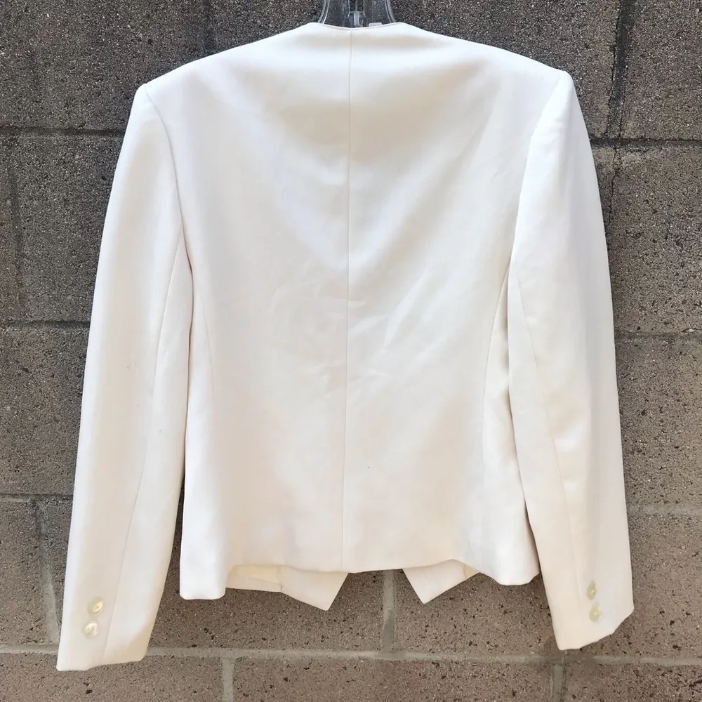 SM/MD Steven Michaels white blazer - Image 4