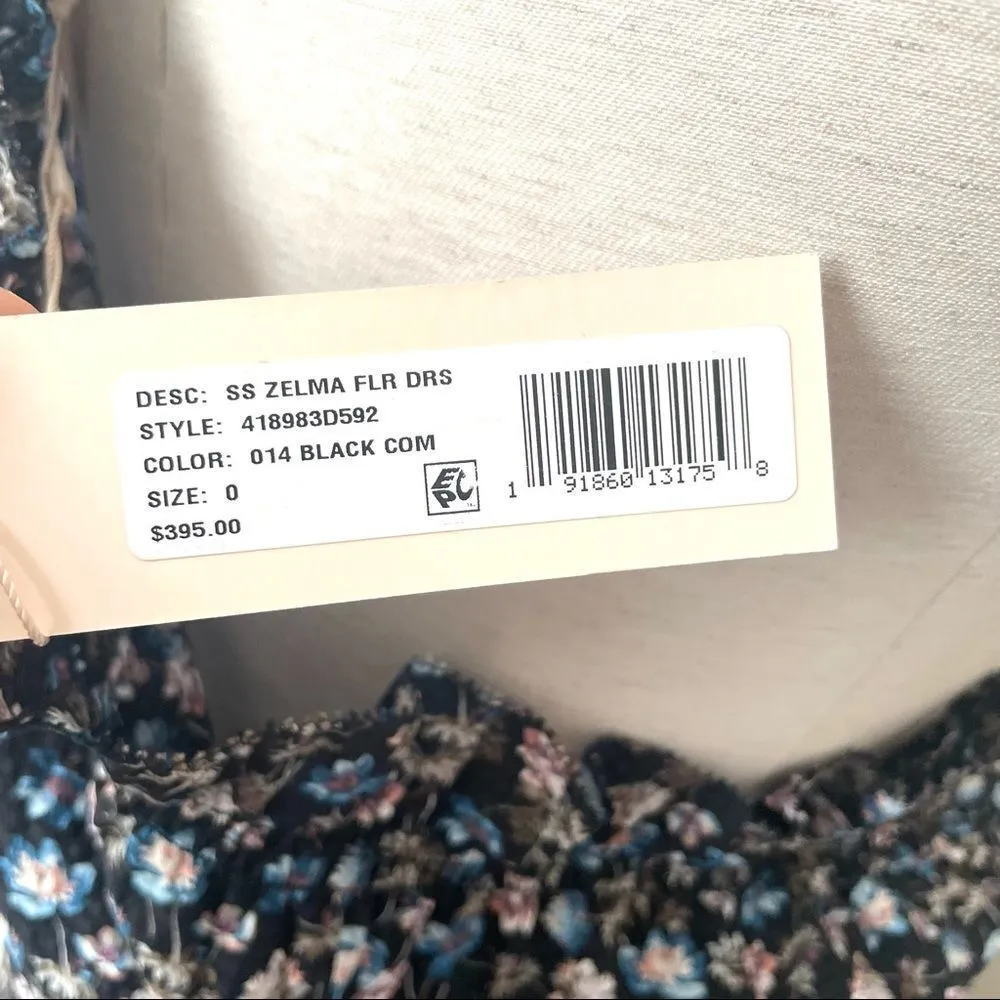 Rebecca Taylor NWT Zelma silk floral peasant dress - Image 3