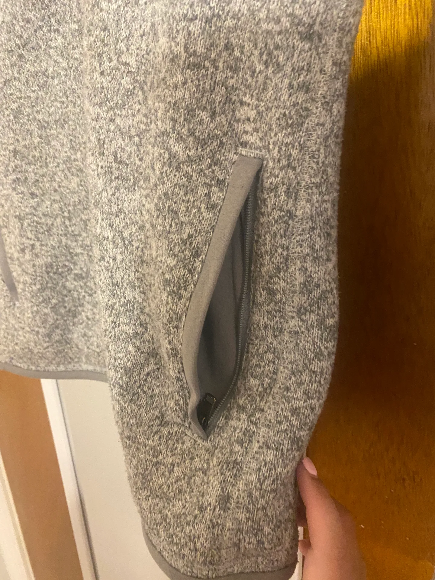 Patagonia Gray Full Zip Jacket - Image 5