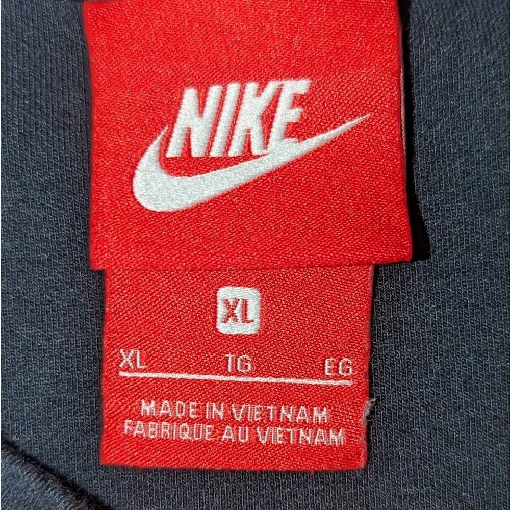 NIKE AIR BLACK CROPPED ELASTIC BAND SPORTS ATHLETIC TANK - Image 6