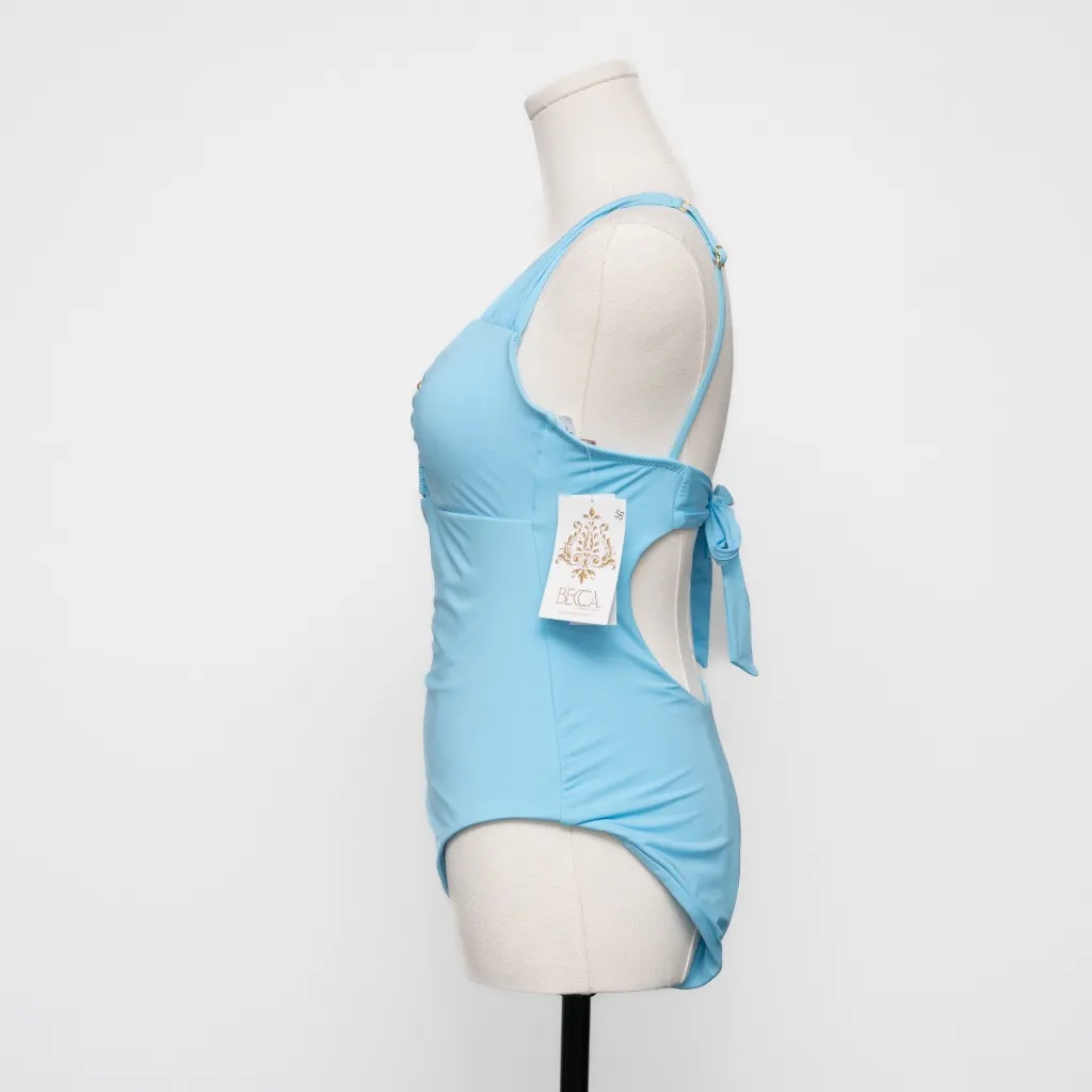 Becca Women's V-Wire Color Code One-Piece Swimsuit - Image 3