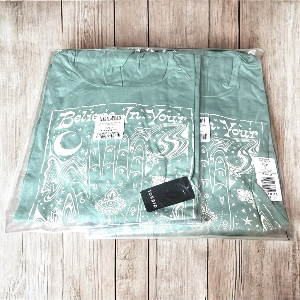 Size 1: Torrid Magic Classic Fit Hoodie Tee - Image 3
