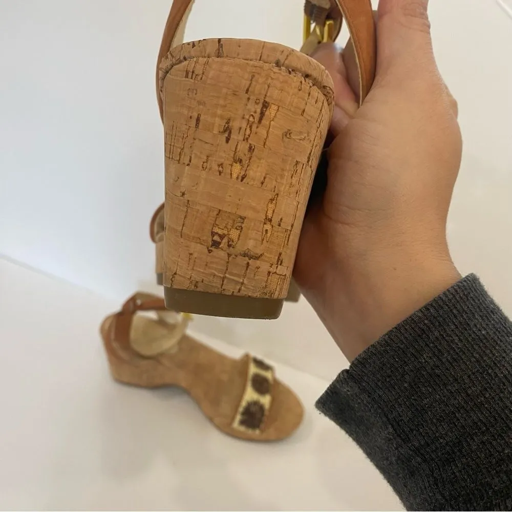 Ralph Lauren 💛Lauren  Odelia Wedge Sandals - Image 6