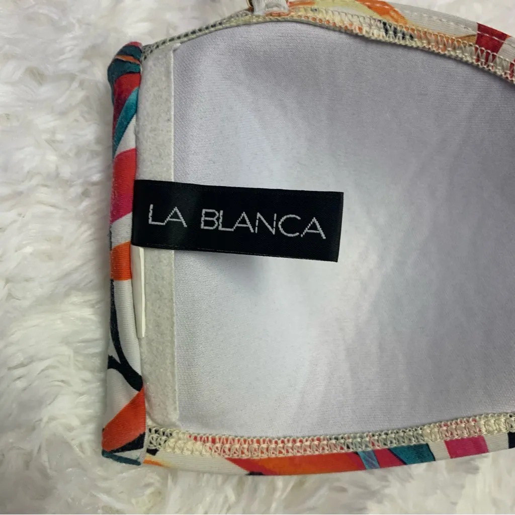 La Blanca Multicolor Bikini Top - Image 4