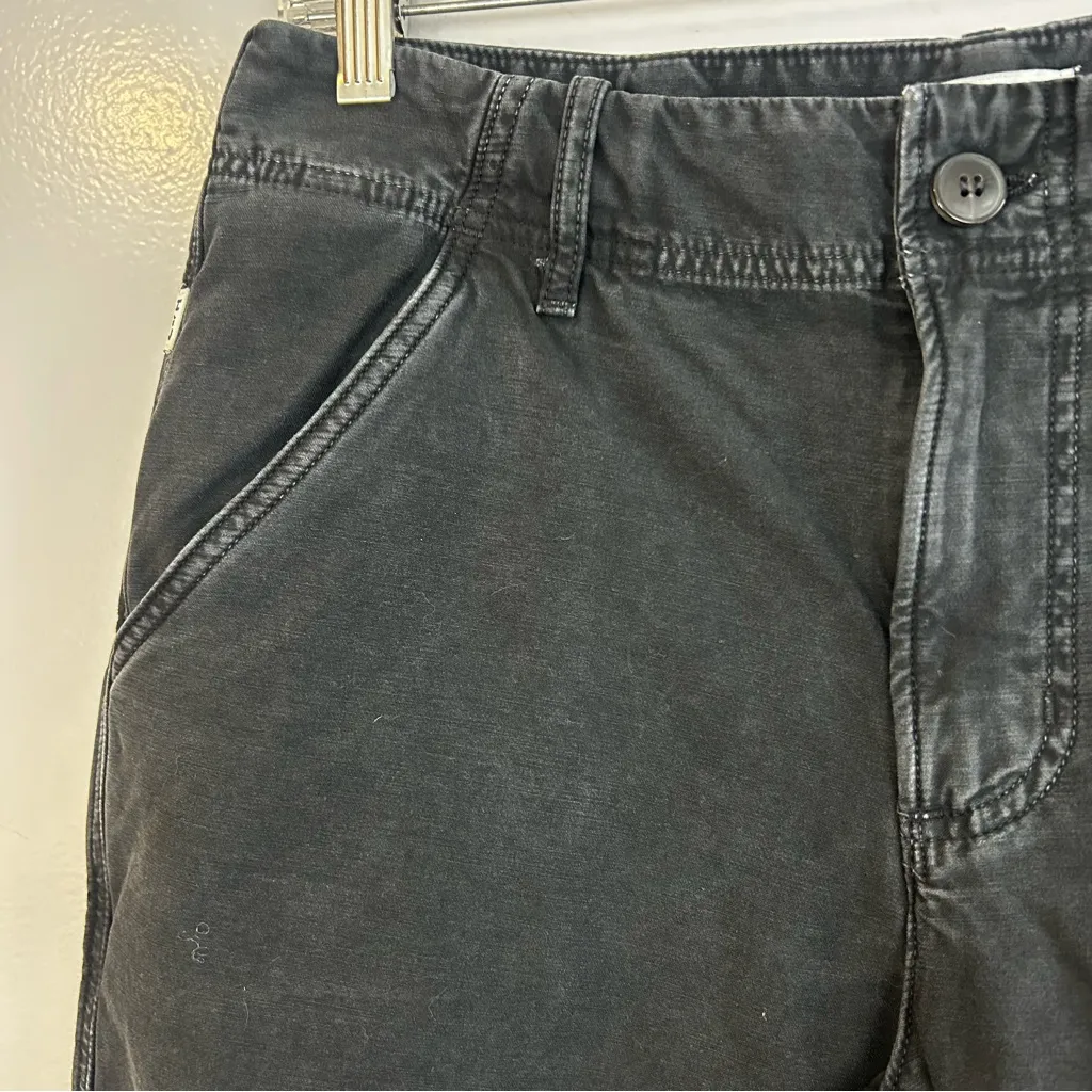 Citizens of Humanity Carter Utility Cotton Pant in Washed Black/Grey Size 28 - Image 5