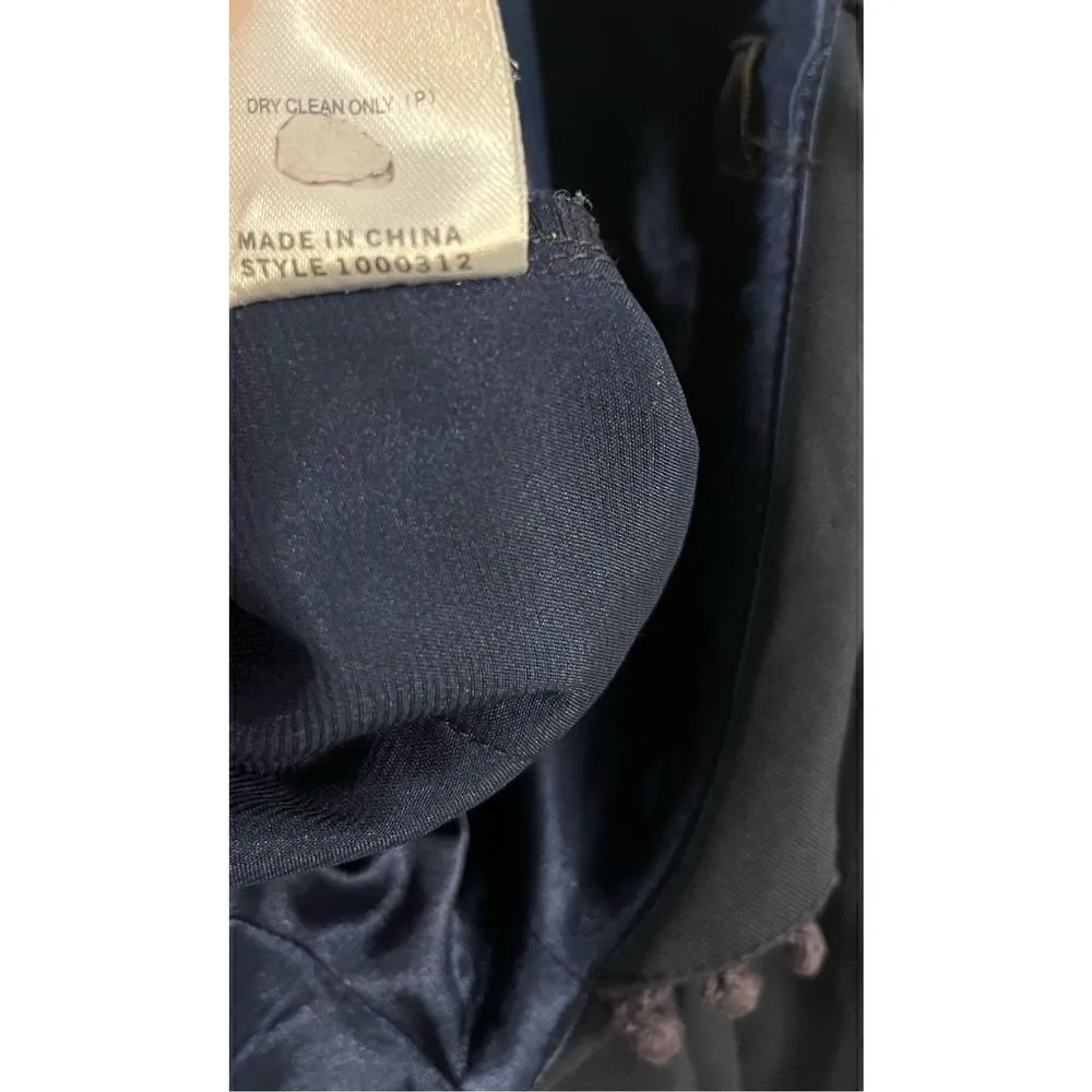 Sheike Navy Blue‎ Off the Shoulder Cropped Jumpsuit Blue Size 12 - Image 6