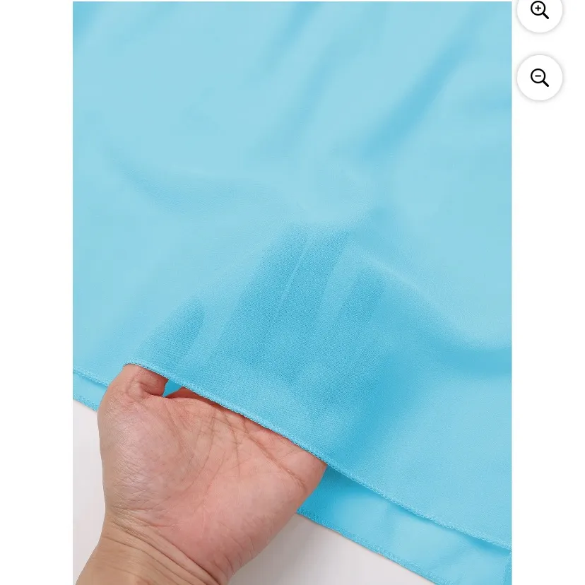 Maternity Maxi Chiffon Photography Dress Split Front Gown for Photoshoot L - Image 7