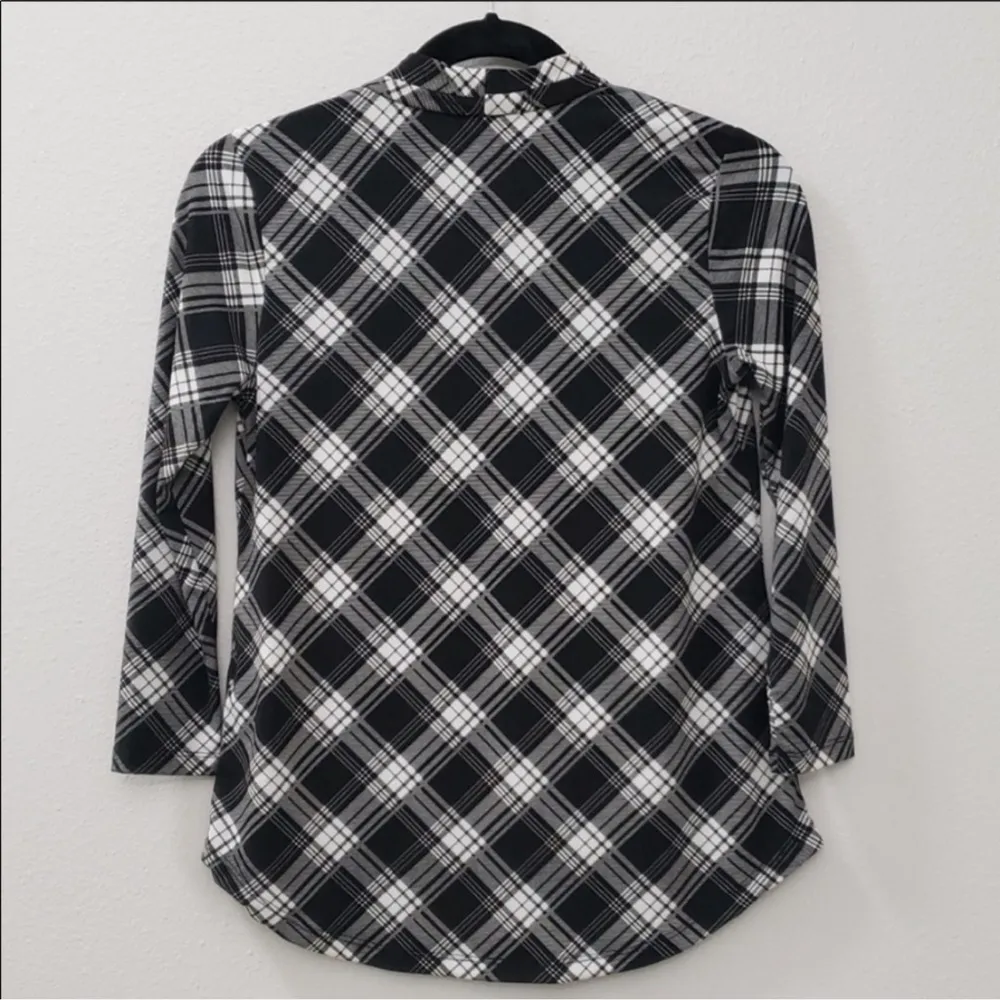 NWT Charter Club Plaid Shirt Size XS - Image 4