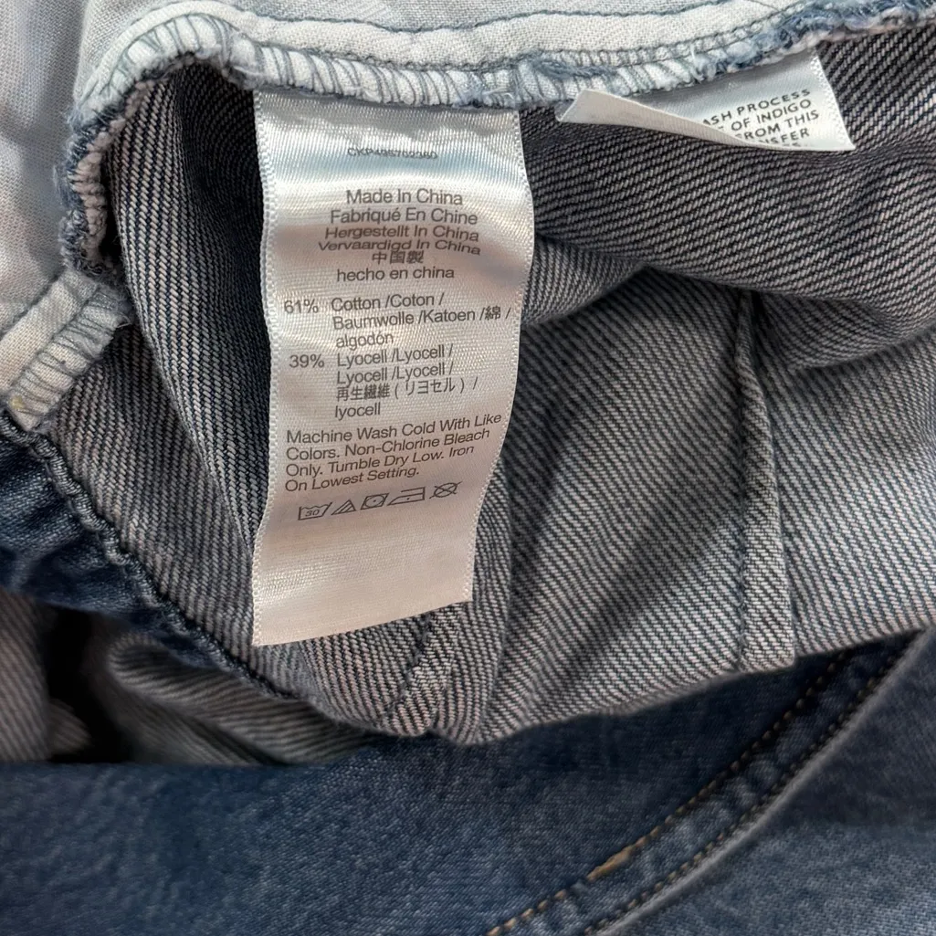 Madewell Pleated Barrel Leg Jumpsuit in Baywood Wash Airy Denim Edition NWT 2 - Image 9