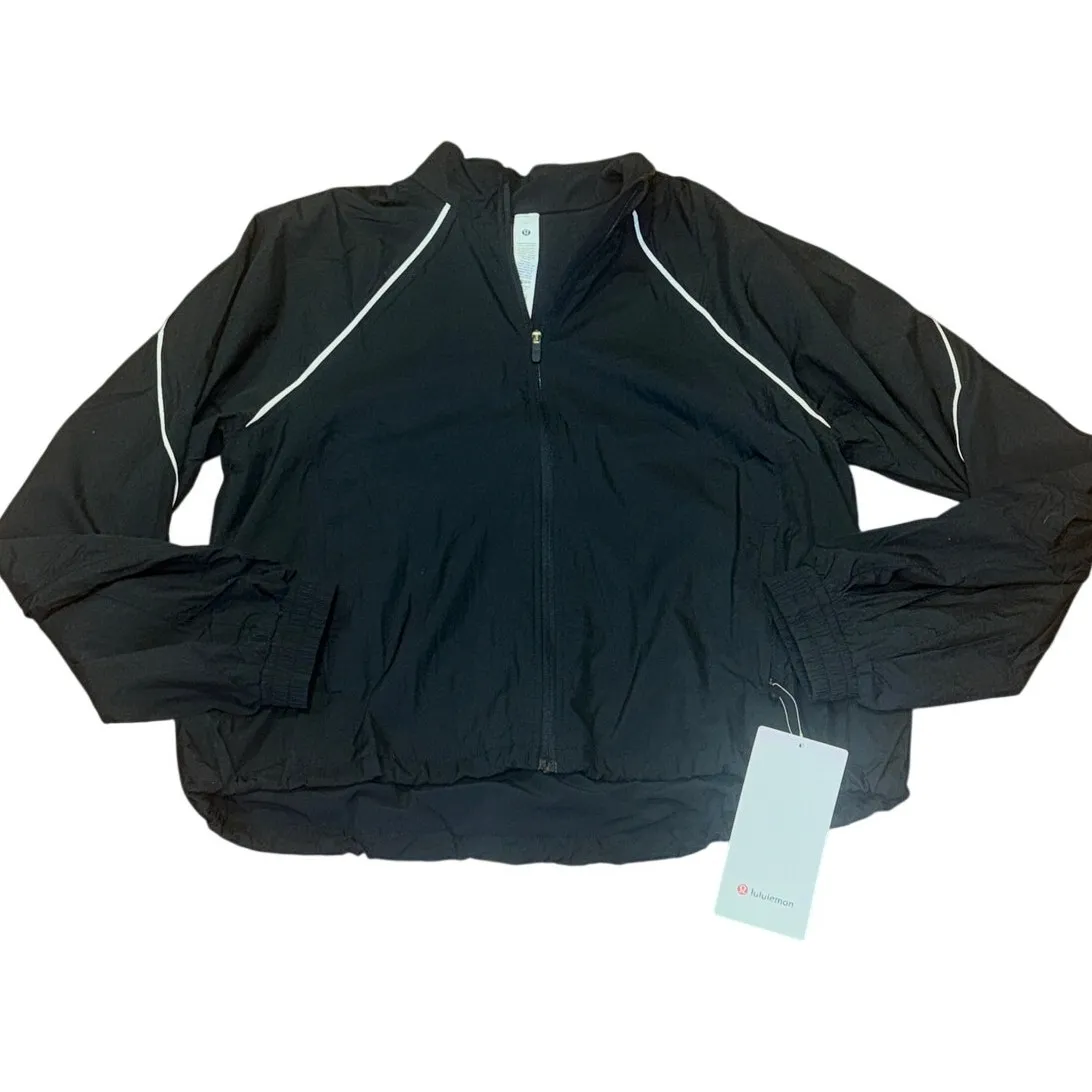 Lululemon NWT License to Train Lightweight Jacket Black Full Zip Athletic Fit - Image 2