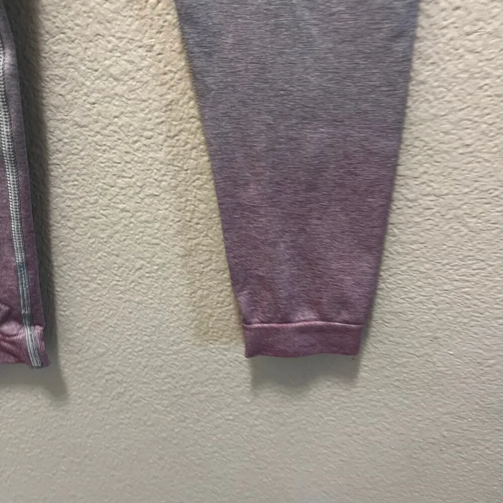 Gymshark Adapt Ombre Grey Seamless Pink Leggings Athletic Size Small Athleisure - Image 4