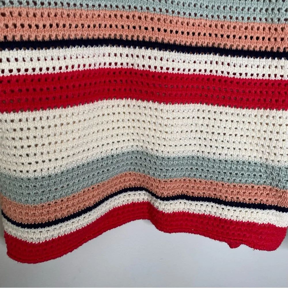 Skies Are Blue Chunky Knit Striped Long Sleeve Sweater Sz S - Image 8