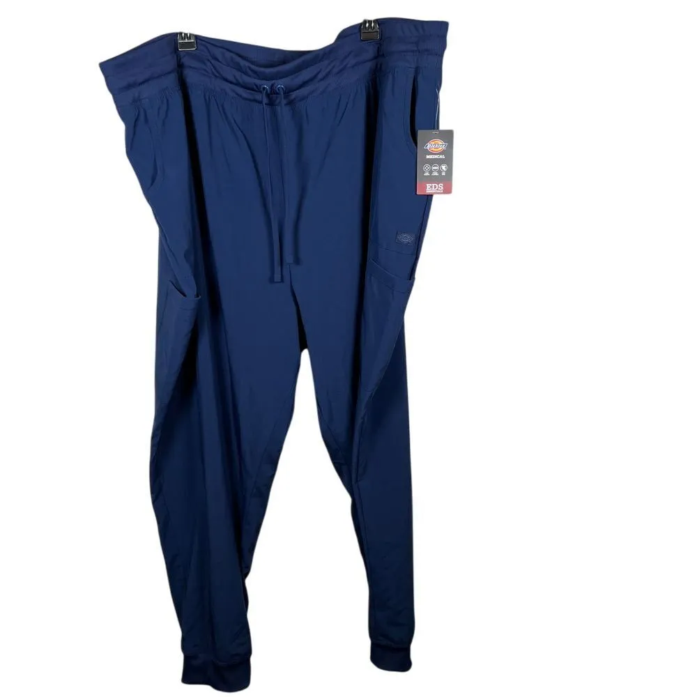 EDS Essentials by Dickies Women 5XL Mid Rise Jogger Scrub‎ Pant Navy NWT DK065 - Image 3