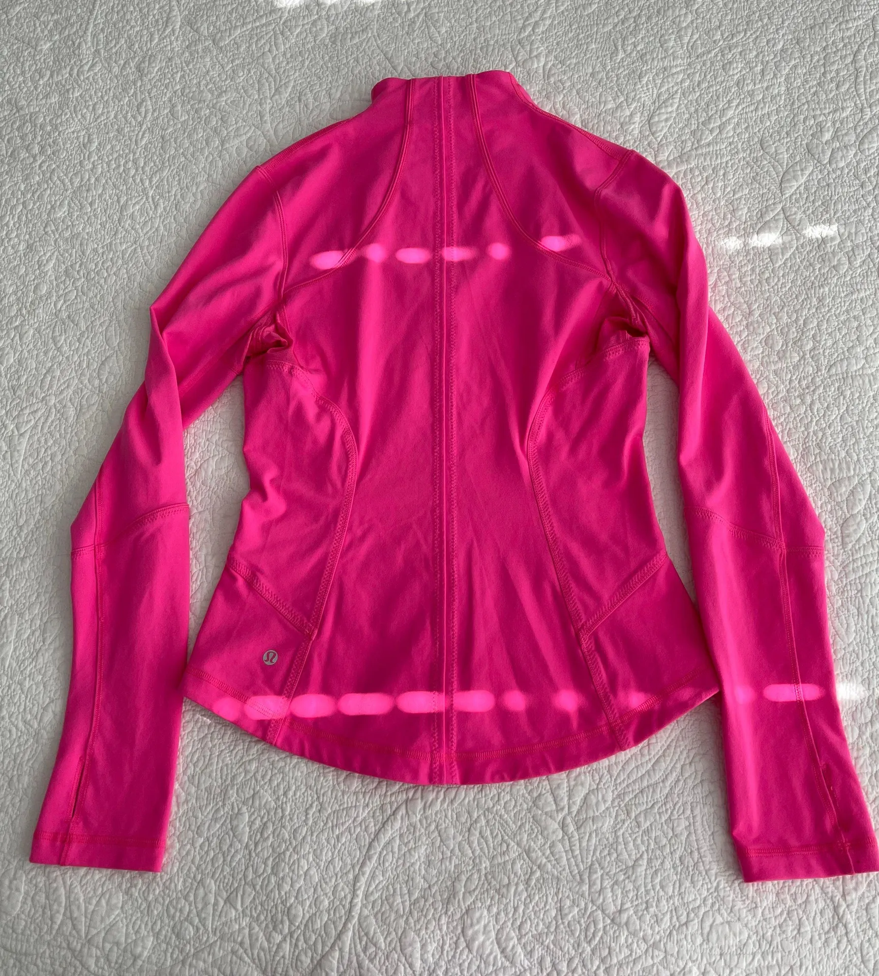Lululemon Hot Pink Define Jacket Size 8 - Image 9