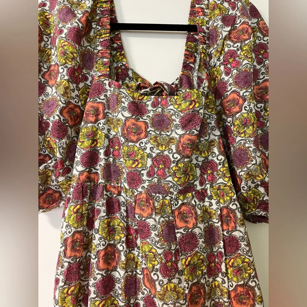 NWT  Yasamin Tiered Midi Floral Dress Size XXL - Image 6