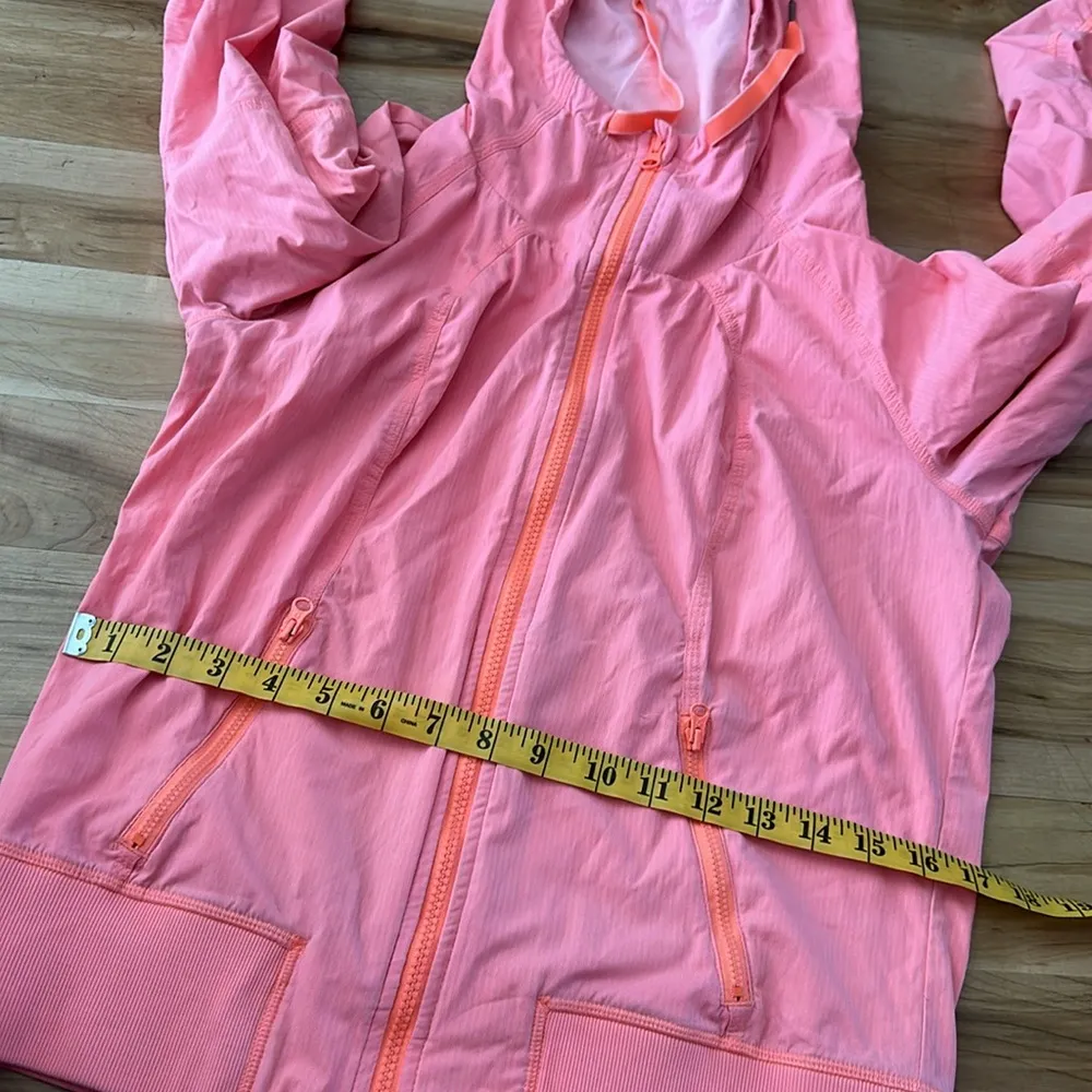 Lululemon  Hooded Coral Jacket Size 8 - Image 8