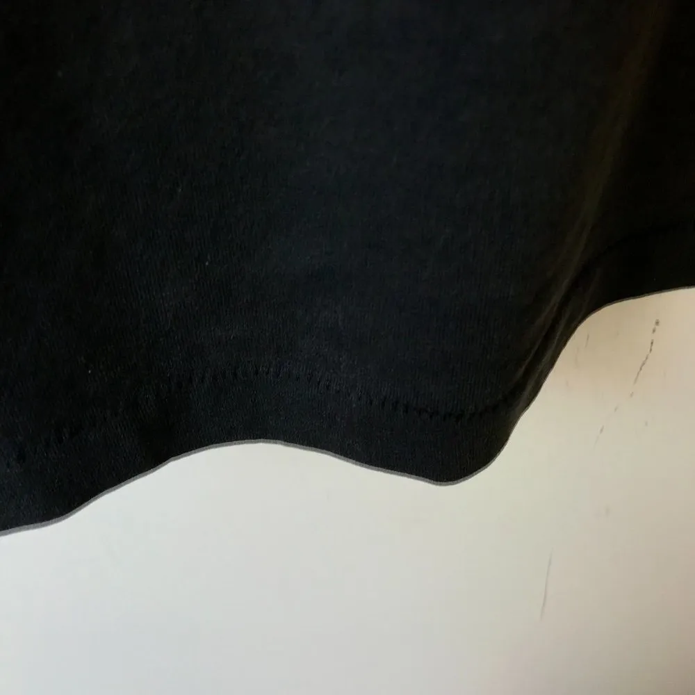 90s Vintage Two Elephant T Shirt USA Animal Rhinestones Studs Graphic Tee Large - Image 6