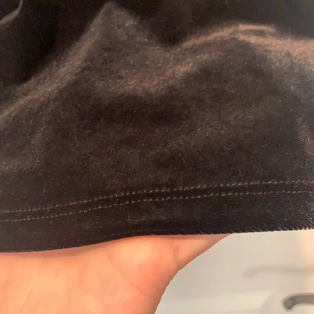 Pins and Needles black velvet skirt Black Size M - Image 2