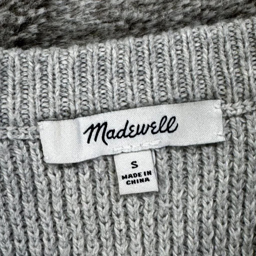 Madewell Province Cross-Back Pullover Sweater Sz S - Image 5