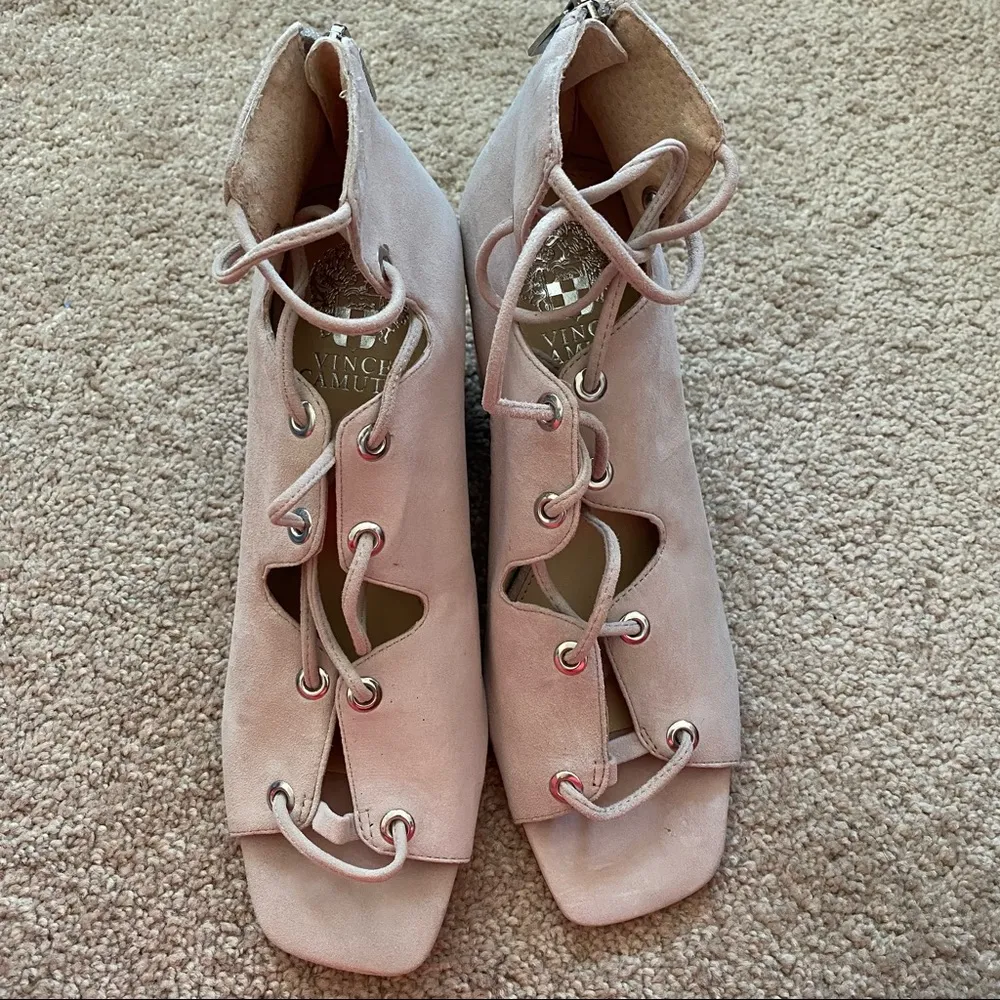 Vince Camuto  Nahara Beige Heeled Sandals Size 7.5 - Image 12