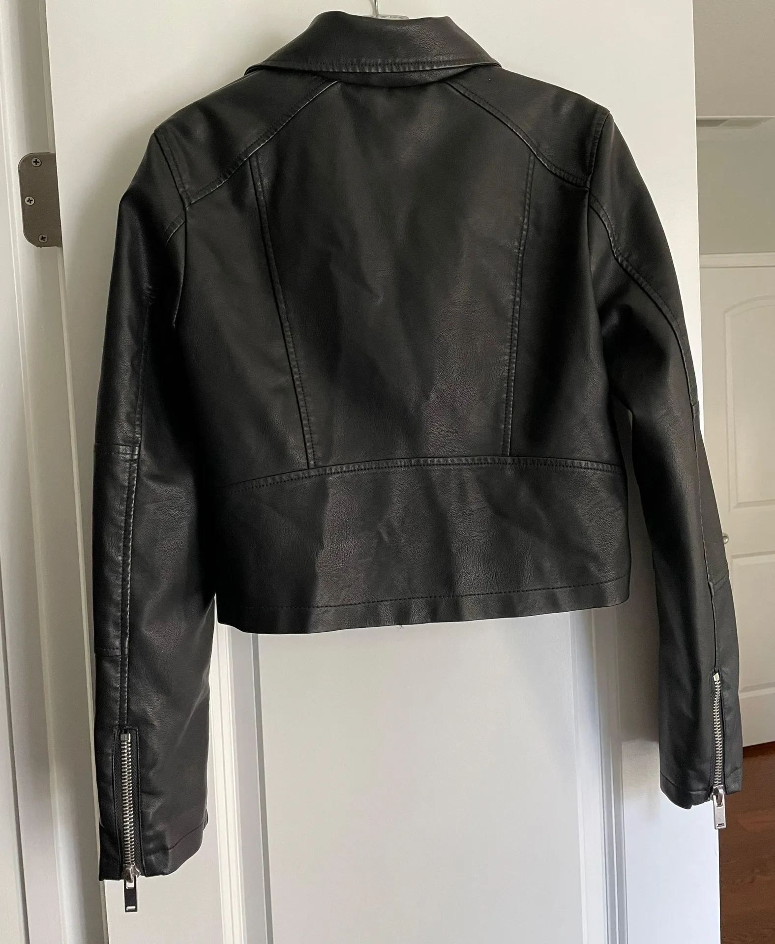 New Look Faux Leather Jacket - Image 3