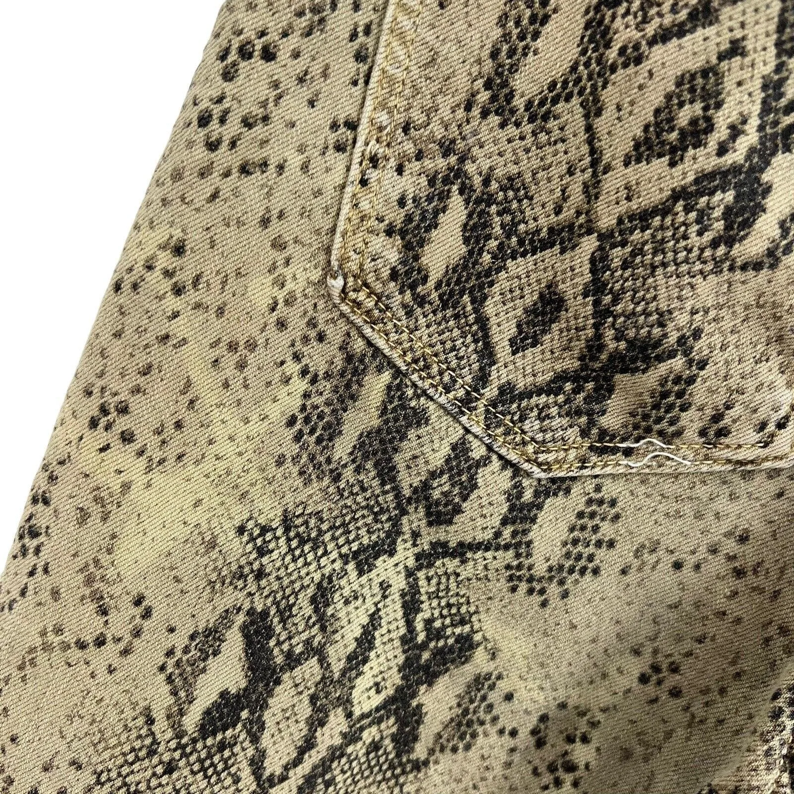 Zara Snakeskin‎ Print Pant Size 4 - Image 6