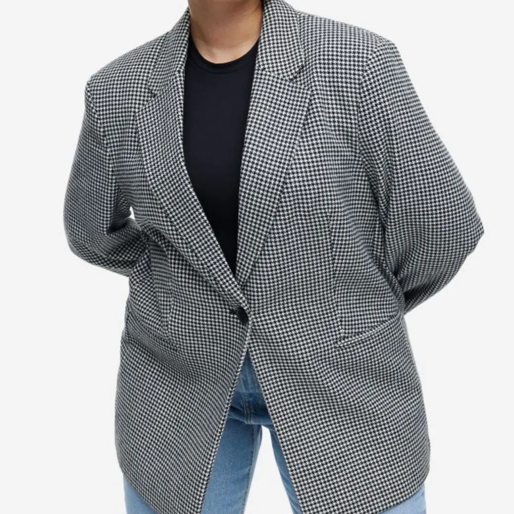 Oversized‎ Twill Blazer new - Image 3